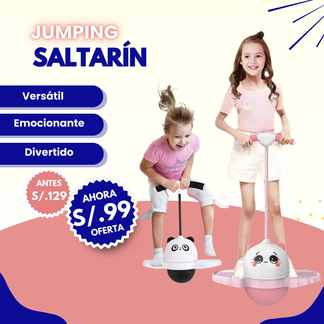 Jumping Saltarin para Niños AlibaPeru